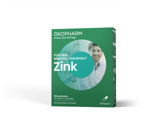 Ökopharm® Wirkkombination für den Mineral-Haushalt Zink Kapseln 30ST, A-Nr.: 4099225 - 01