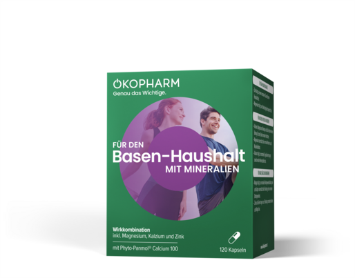 Ökopharm® Wirkkombination für den Basen-Haushalt mit Mineralen Kapseln 120 ST, A-Nr.: 2967114 - 01