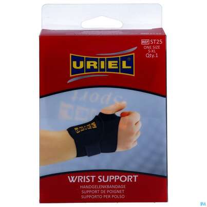 Sie sehen eine Packung Handgelenksbandagen Uriel St25 1st, Produktbild: 01 Handgelenksbandagen Uriel St25 1st, A-Nr.: 2604392 - 01