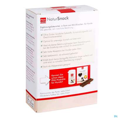 Sie sehen eine Packung Veterinaerprodukte Pha Natursnack F Hunde 200g, Produktbild: 02 Veterinaerprodukte Pha Natursnack F Hunde 200g, A-Nr.: 4235013 - 02