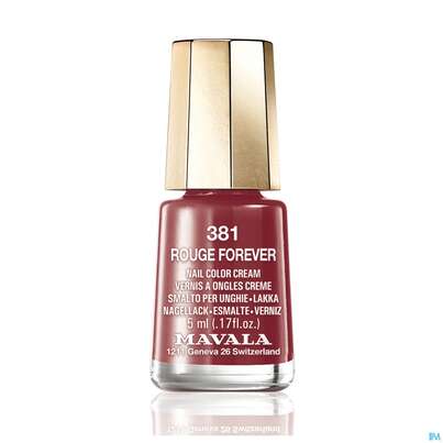 Mavala Nagellacke 381 Vao Rouge Forever 5ml, A-Nr.: 3653665 - 01
