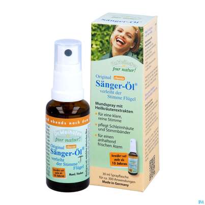 Mundspray Saenger Oel Pur Natur Classic Dr.weihofen 30ml, A-Nr.: 4435404 - 04