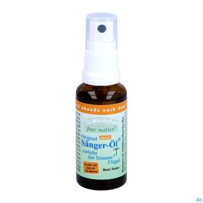 Mundspray Saenger Oel Pur Natur Classic Dr.weihofen 30ml, A-Nr.: 4435404 - 06