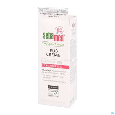Fuss Creme Sebamed Trockene Haut Urea 10% Parf.fr 100ml, A-Nr.: 4084956 - 02