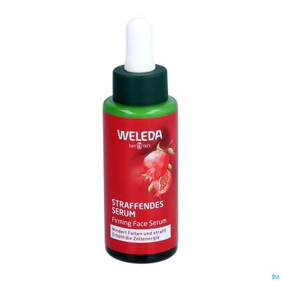 Sie sehen eine Packung Weleda Granatapfel/+maca Peptide Straffendes Serum 30ml, Produktbild: 05 Weleda Granatapfel/+maca Peptide Straffendes Serum 30ml, A-Nr.: 5652664 - 05