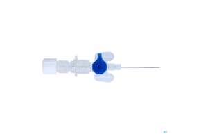 Sie sehen eine Packung Injektionsspritzen U.zubeh. Verweilkanuelen Vasofix Braunuele G22 25mm Blau 1st, Produktbild: 01 Injektionsspritzen U.zubeh. Verweilkanuelen Vasofix Braunuele G22 25mm Blau 1st, A-Nr.: 1192651 - 01