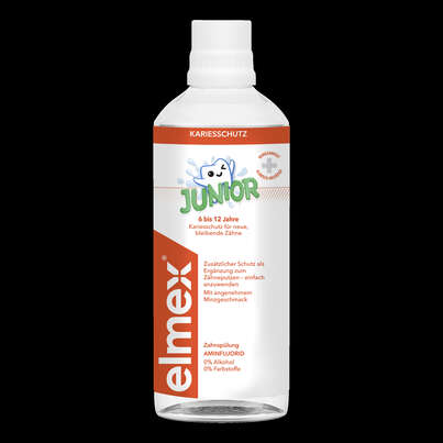 elmex® Junior Zahnspülung, A-Nr.: 4151173 - 01
