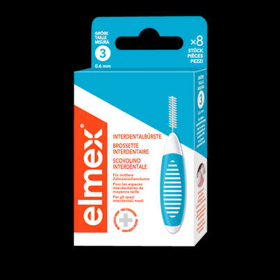 elmex® Interdentalbürsten Blau Größe 3, A-Nr.: 5429297 - 01