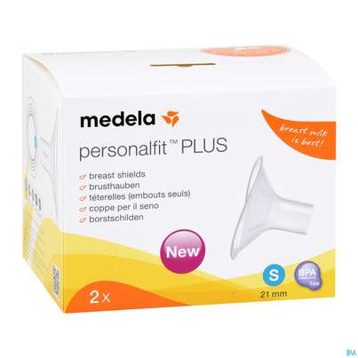 Medela Symphony/brusthaube Personalfit+ Gr.s 21mm 2st, A-Nr.: 5409521 - 02