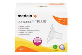 Sie sehen eine Packung Medela Symphony/brusthaube Personalfit+ Gr.l 27mm 2st, Produktbild: 01 Medela Symphony/brusthaube Personalfit+ Gr.l 27mm 2st, A-Nr.: 5409544 - 01