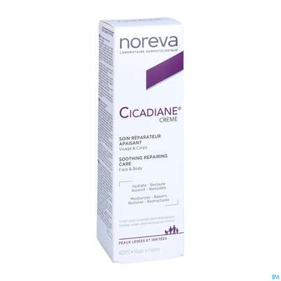 Sie sehen eine Packung Noreva Cicadiane Creme 40ml, Produktbild: 04 Noreva Cicadiane Creme 40ml, A-Nr.: 4832772 - 04
