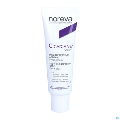 Sie sehen eine Packung Noreva Cicadiane Creme 40ml, Produktbild: 08 Noreva Cicadiane Creme 40ml, A-Nr.: 4832772 - 08