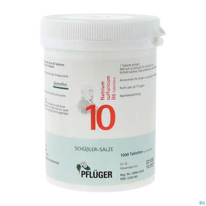 Schuess 10 Na Sulf D 6 Pflu 250g, A-Nr.: 3703765 - 02