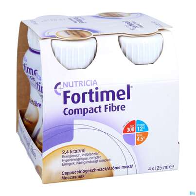 Fortimel/compact/fibre 125ml Vitalflasche Mocca 24st, A-Nr.: 3797921 - 03
