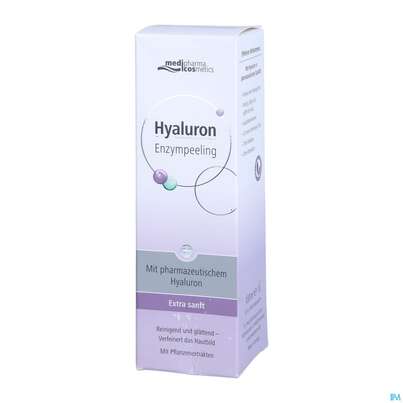 Sie sehen eine Packung Hyaluron Enzympeeling 100ml, Produktbild: 05 Hyaluron Enzympeeling 100ml, A-Nr.: 5588452 - 05