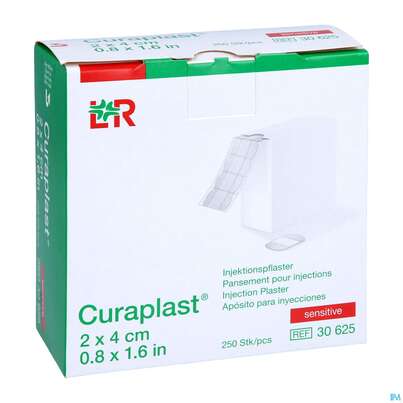 Injektionspflaster Curaplast 2x 4cm 250st, A-Nr.: 1430056 - 05