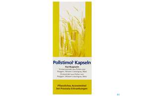 Sie sehen eine Packung Pollstimol Kapseln 60st, Produktbild: 01 Pollstimol Kapseln 60st, A-Nr.: 5520980 - 01