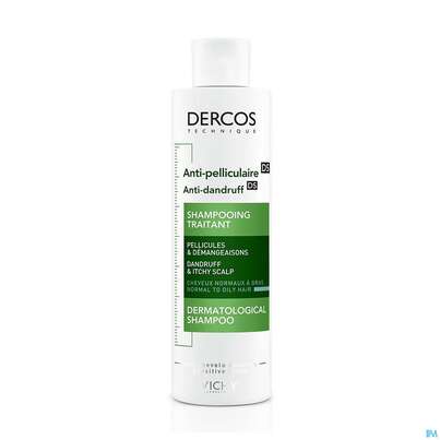 Shampoon Vichy/dercos Anti-schuppen Pflege Fettiges Haar 200ml, A-Nr.: 4357383 - 05