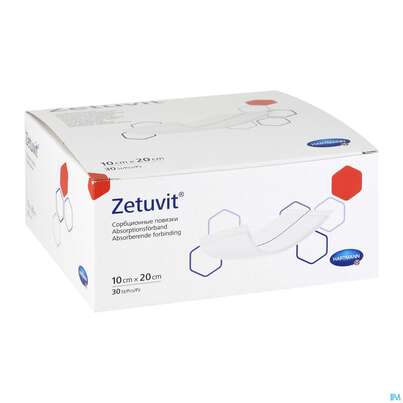Saugkompresse Zetuvit Unsteril 10x 20cm 30st, A-Nr.: 1166530 - 04