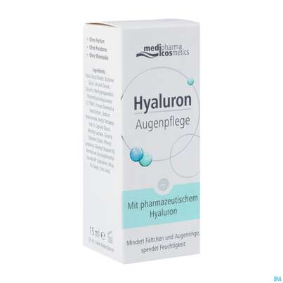 Hyaluron Augenpflegecreme 15ml, A-Nr.: 4554480 - 02