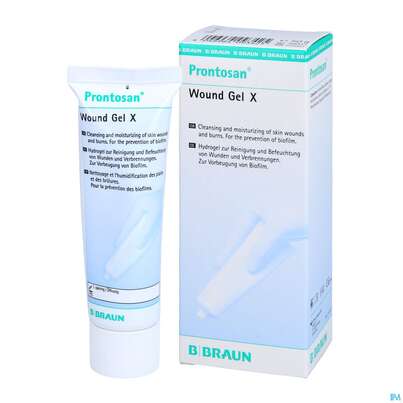 Sie sehen eine Packung Prontosan Wundreinigungsgel X 50g, Produktbild: 05 Prontosan Wundreinigungsgel X 50g, A-Nr.: 4241120 - 05