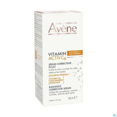 Sie sehen eine Packung Avene Vitamin Activ Cg Serum-konzentrat 30ml, Produktbild: 05 Avene Vitamin Activ Cg Serum-konzentrat 30ml, A-Nr.: 5826437 - 05