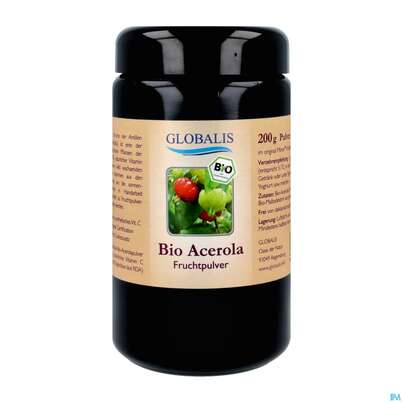 Acerola 100% Pflanzl.vitamin C Pulver Violett Lichtschutz- Glas 200g, A-Nr.: 3444097 - 02