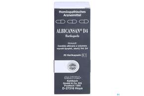 Albicansan D 4 Kapseln 20st, A-Nr.: 2388936 - 01