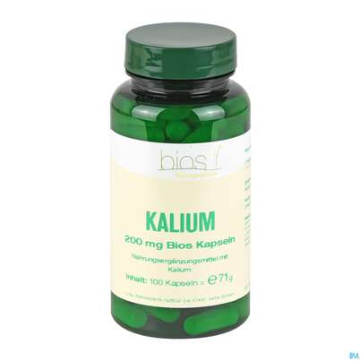 Bios Kalium 200mg 100 Kapseln, A-Nr.: 3891726 - 03