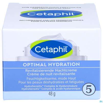 Cetaphil Optimal Hydration Nachtcreme Revitalisierend 48g, A-Nr.: 5436995 - 02