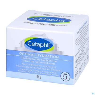 Cetaphil Optimal Hydration Nachtcreme Revitalisierend 48g, A-Nr.: 5436995 - 04