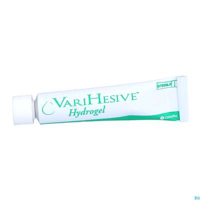 Sie sehen eine Packung Convatec Varihesive Hydrogel 10 X 15g, Produktbild: 04 Convatec Varihesive Hydrogel 10 X 15g, A-Nr.: 1743803 - 04