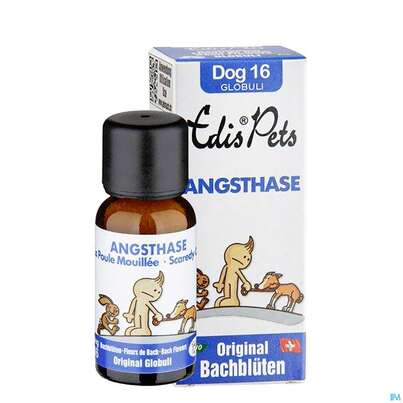 Sie sehen eine Packung Edis Pets Dog Bio- Angsthase 20g, Produktbild: 01 Edis Pets Dog Bio- Angsthase 20g, A-Nr.: 4148917 - 01