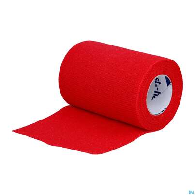 Sie sehen eine Packung Elastische Binden Idealast/haft Kohaesiv/color Rot 4mx 8cm 1st, Produktbild: 08 Elastische Binden Idealast/haft Kohaesiv/color Rot 4mx 8cm 1st, A-Nr.: 4174642 - 08