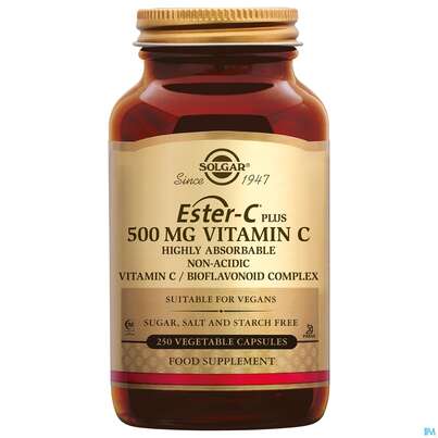 Ester C Kapseln/solgar +500mg Vitamin C Komplex 12557 250st, A-Nr.: 5790538 - 01