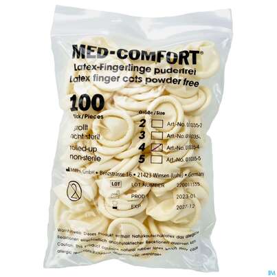 Fingerlinge Kondom Gr 4 100st, A-Nr.: 1512618 - 02