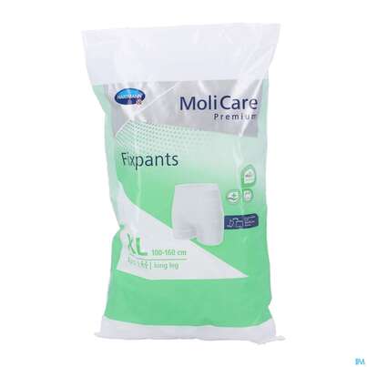 Sie sehen eine Packung Inkontinenz Molicare Fixpants/premium Long Leg Xl Gruen 5st, Produktbild: 03 Inkontinenz Molicare Fixpants/premium Long Leg Xl Gruen 5st, A-Nr.: 3724804 - 03
