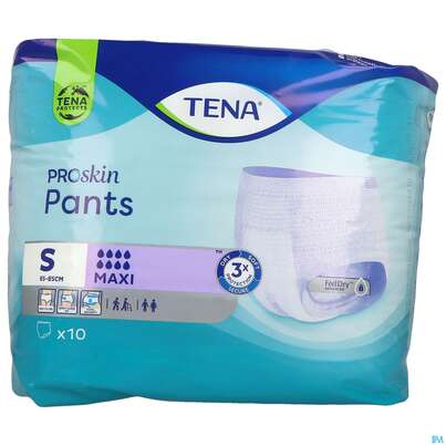 Sie sehen eine Packung Inkontinenz Tena Pants Maxi S 794410 10st, Produktbild: 01 Inkontinenz Tena Pants Maxi S 794410 10st, A-Nr.: 5594381 - 01