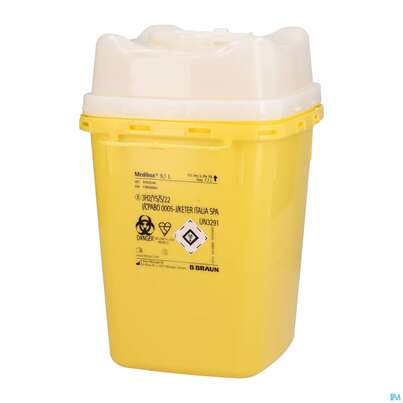 Sie sehen eine Packung Kanuelensammler Medibox 9,1l Nr 91 1st, Produktbild: 02 Kanuelensammler Medibox 9,1l Nr 91 1st, A-Nr.: 4918410 - 02