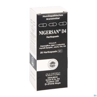 Nigersan Kapseln D4 20st, A-Nr.: 1769725 - 02