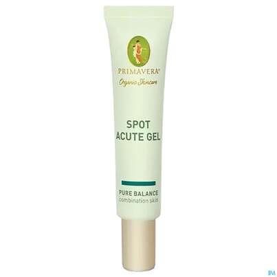 Sie sehen eine Packung Primavera Pure Balance Spot Acut Gel 10ml, Produktbild: 02 Primavera Pure Balance Spot Acut Gel 10ml, A-Nr.: 5660362 - 02