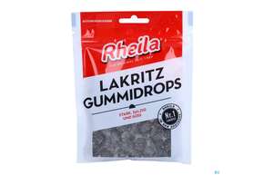 Rheila Zuckerhaltig Gummidrops Lakritz 90g, A-Nr.: 5053805 - 01