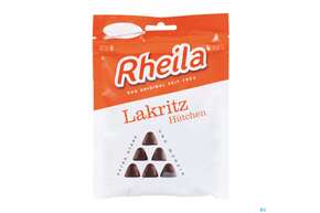 Rheila Zuckerhaltig Gummidrops Lakritz Huetchen 90g, A-Nr.: 4517220 - 01
