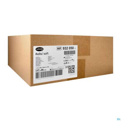 Sie sehen eine Packung Rolta/soft Synthetik-wattebinden Unsteril 3mx 15cm 20st, Produktbild: 02 Rolta/soft Synthetik-wattebinden Unsteril 3mx 15cm 20st, A-Nr.: 2369005 - 02