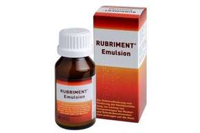 Sie sehen eine Packung Rubriment Emulsion, Produktbild: 01 Rubriment Emulsion, A-Nr.: 2420338 - 01