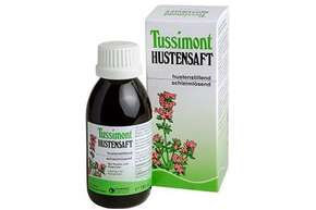 Sie sehen eine Packung Tussimont Hustensaft, Produktbild: 01 Tussimont Hustensaft, A-Nr.: 1023581 - 01