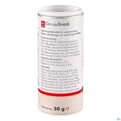 Veterinaerprodukte Pha Genusssnack 50g, A-Nr.: 4767425 - 01