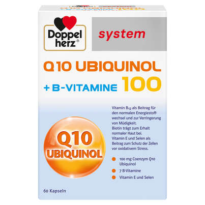 Doppelherz system Q10 UBIQUINOL 100 + B-VITAMINE, A-Nr.: 5677150 - 01