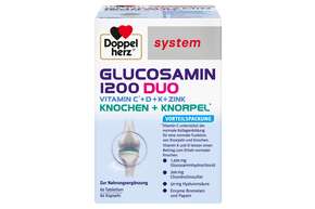 Doppelherz system GLUCOSAMIN 1200 DUO KNOCHEN + KNORPEL, A-Nr.: 5677925 - 01