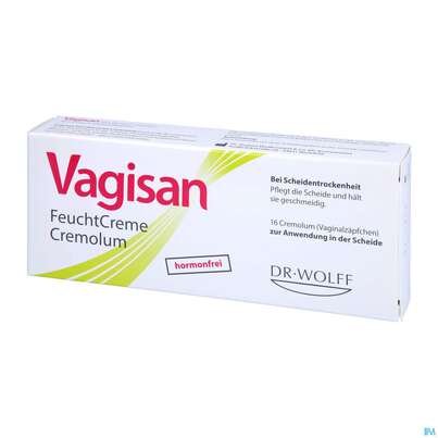 Vagisan Feuchtcreme Cremolum Zaepfchen 16st, A-Nr.: 5814842 - 02